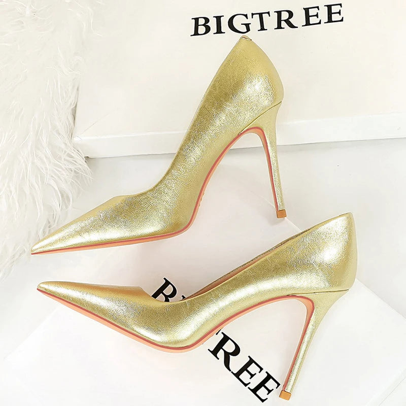 Y2K Fashion Retro Elegant Stilettos High Heels for Grunge Aesthetic & Coquette Style