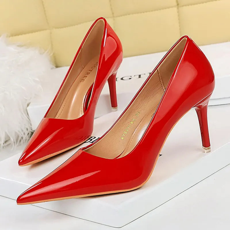 Y2K Fashion Stiletto Heels - Cute Pumps for Grunge Aesthetic & Coquette Style Outfits
