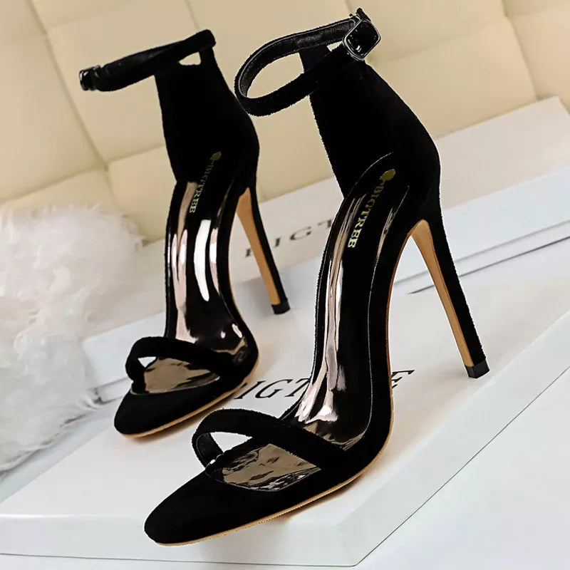 Y2K Fashion Summer Sandals: Sexy Stiletto Heels for Coquette Aesthetic & Grunge Style