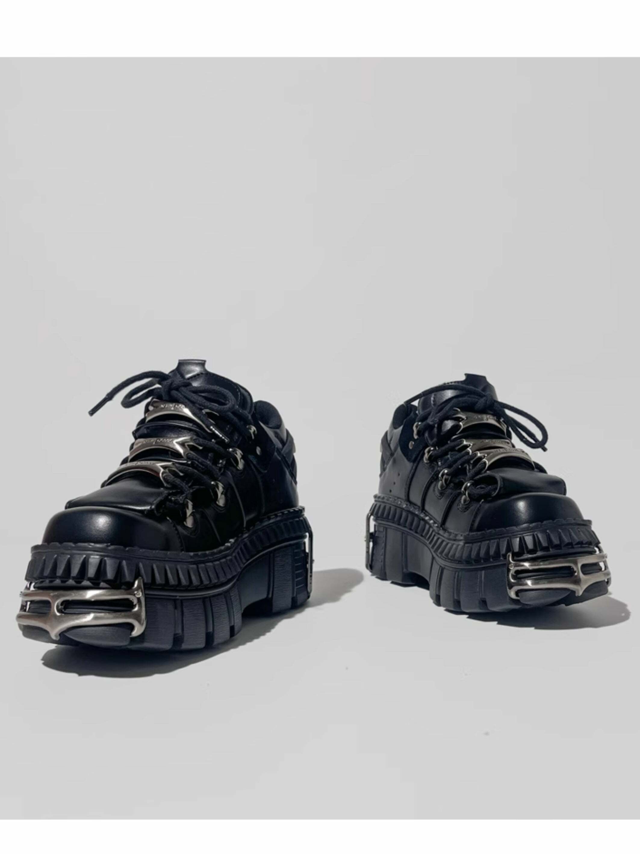 Y2K Grunge Aesthetic Platform Mary Janes - Cute Tops & Comfy Hoodies for Retro Vibes