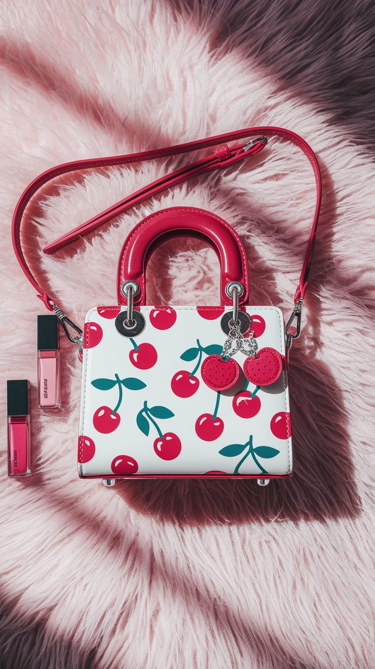 Introducing the Trendy Cherry Bag for Summer outfit idea