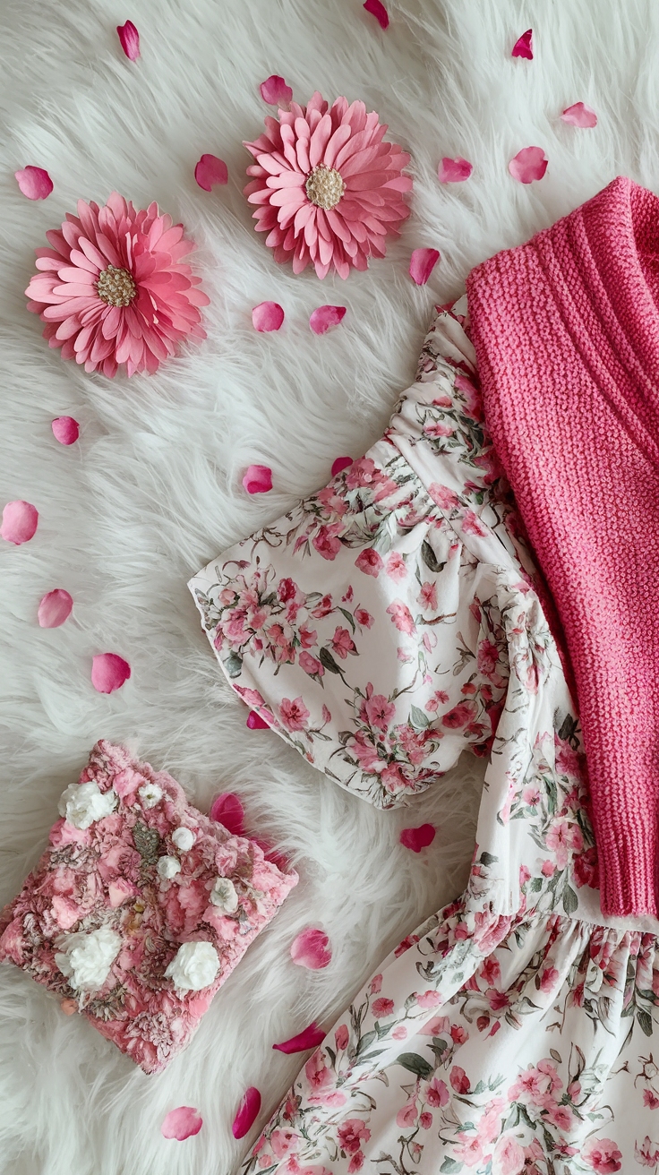 cherry blossom clothes outfit idea