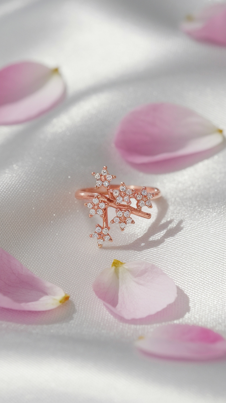 Find the Perfect Cherry Blossom Ring for You outfit idea