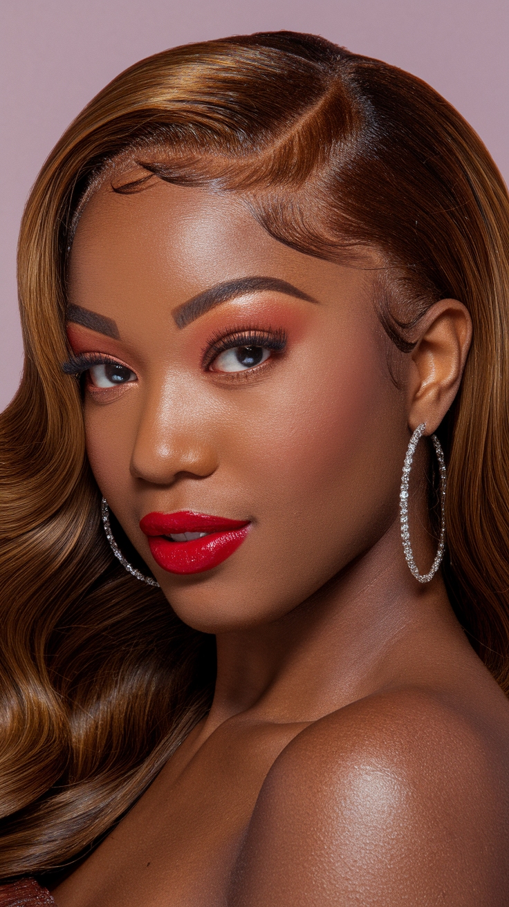 Cherry Brown Hair for Black Women: Styles to Inspire You outfit idea