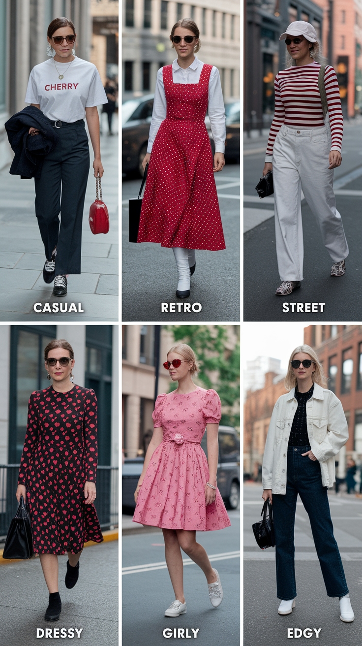 cherry outfit ideas