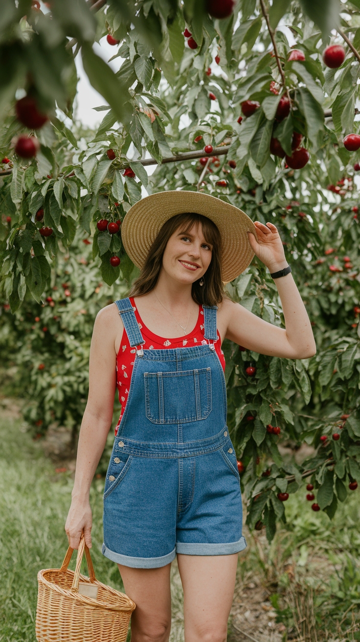 cherry picking outfit idea