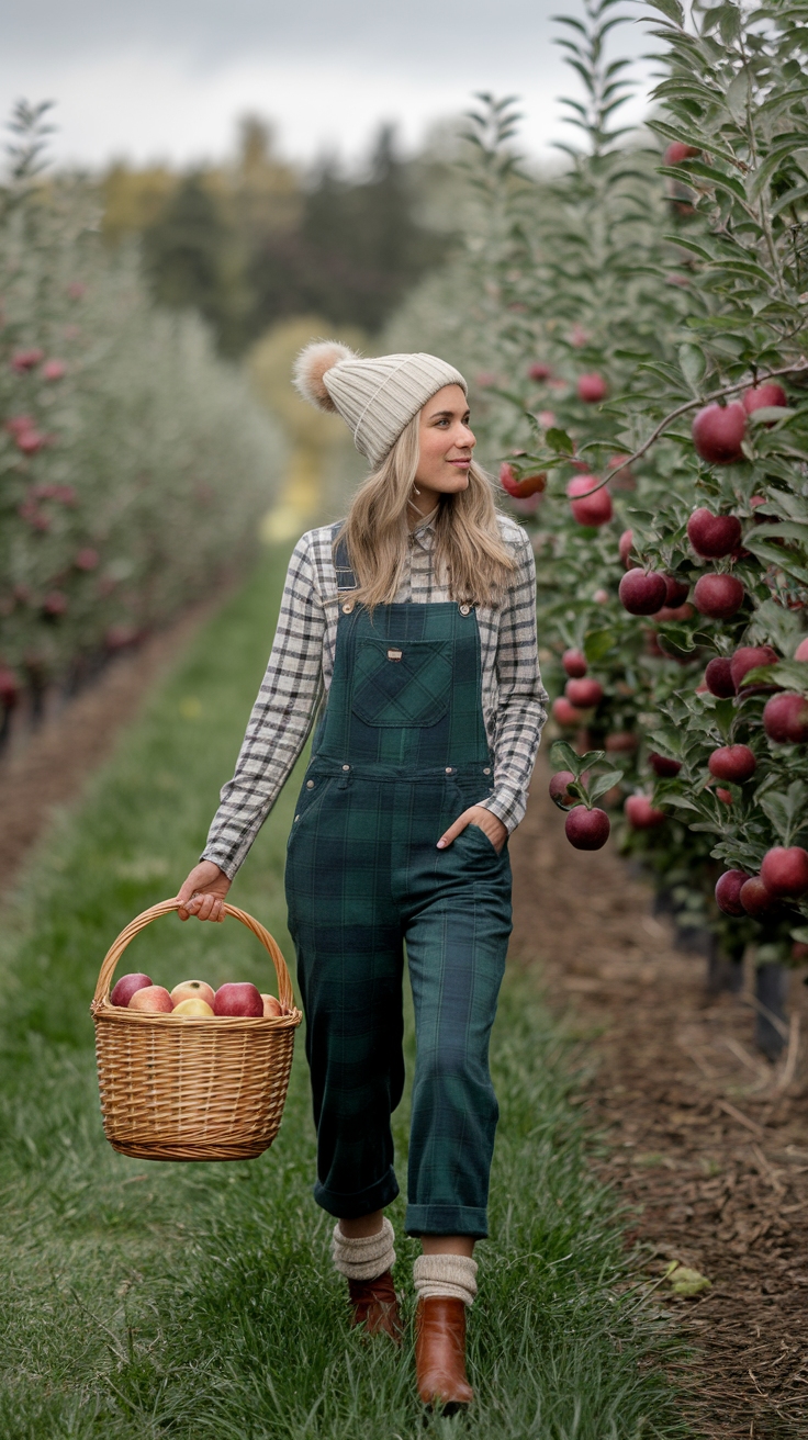 cute apple picking outfits