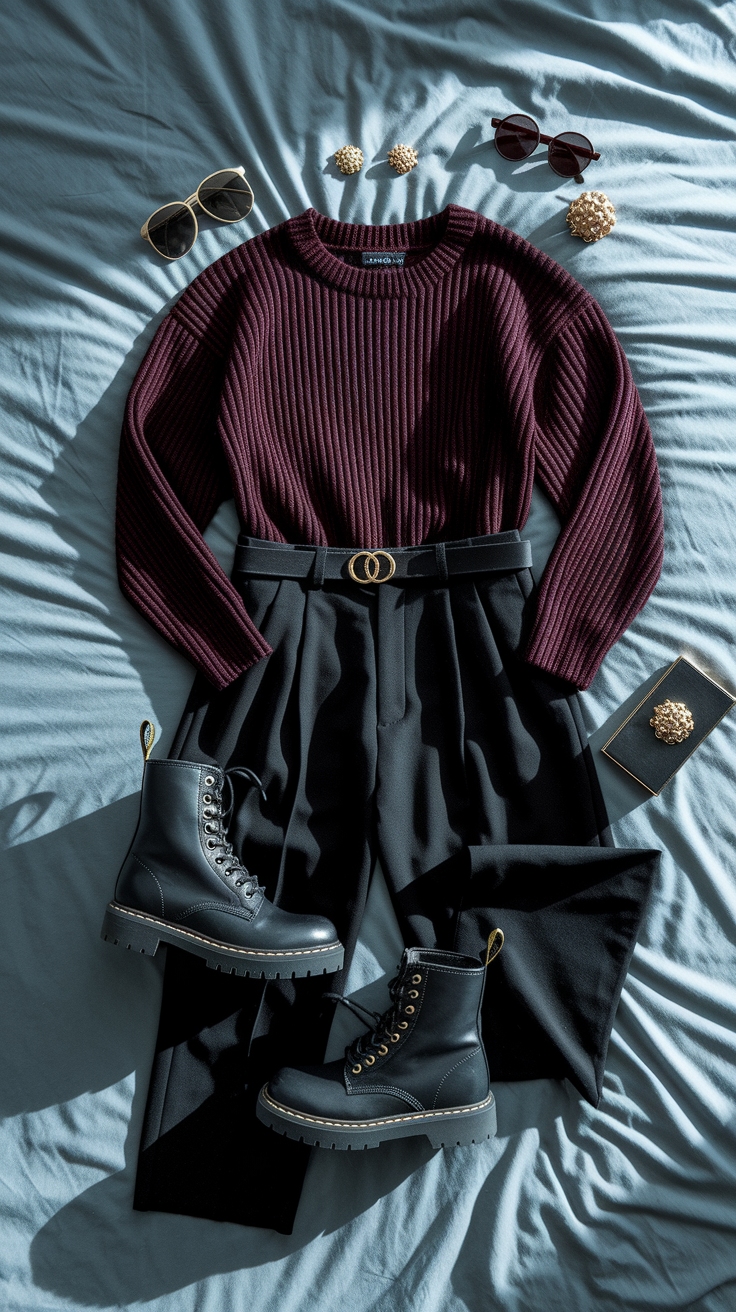 Styling Dark Red Hair Outfits for Every Occasion