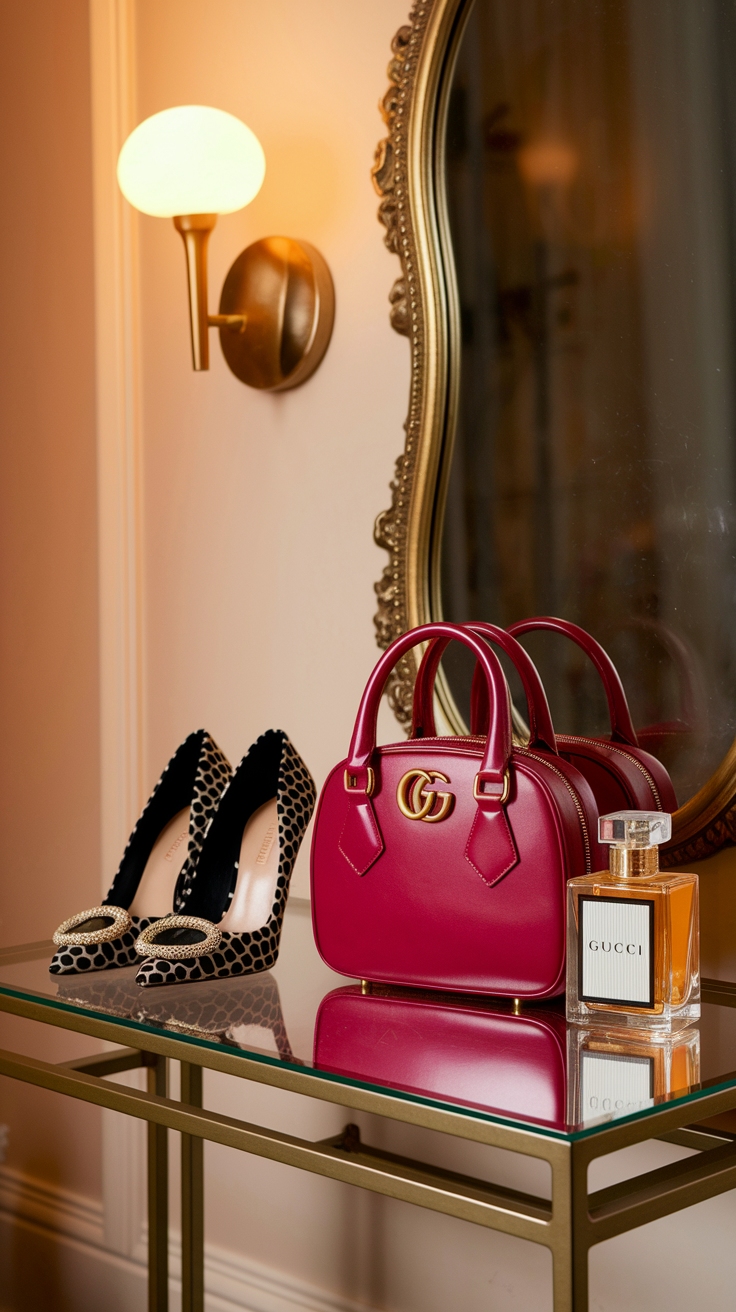 Spotlight on the Gucci Cherry Bag Trends outfit idea