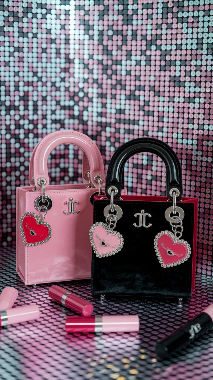 juicy couture bags outfit idea