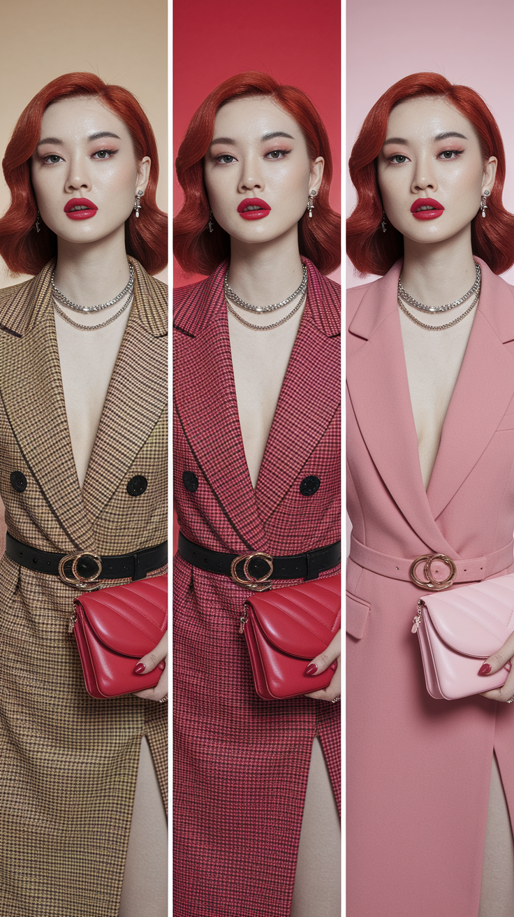 Stylish Red and Black Outfits to Try This Season outfit idea