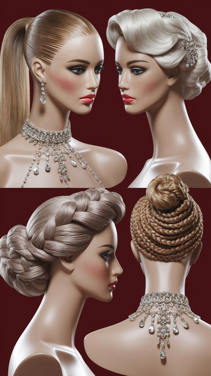 red carpet hairstyle idea