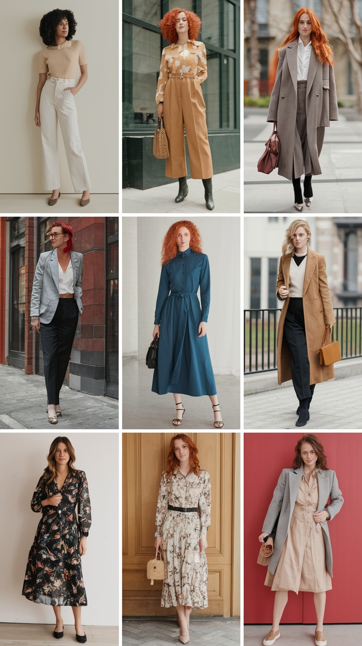 red hair outfits what to wear