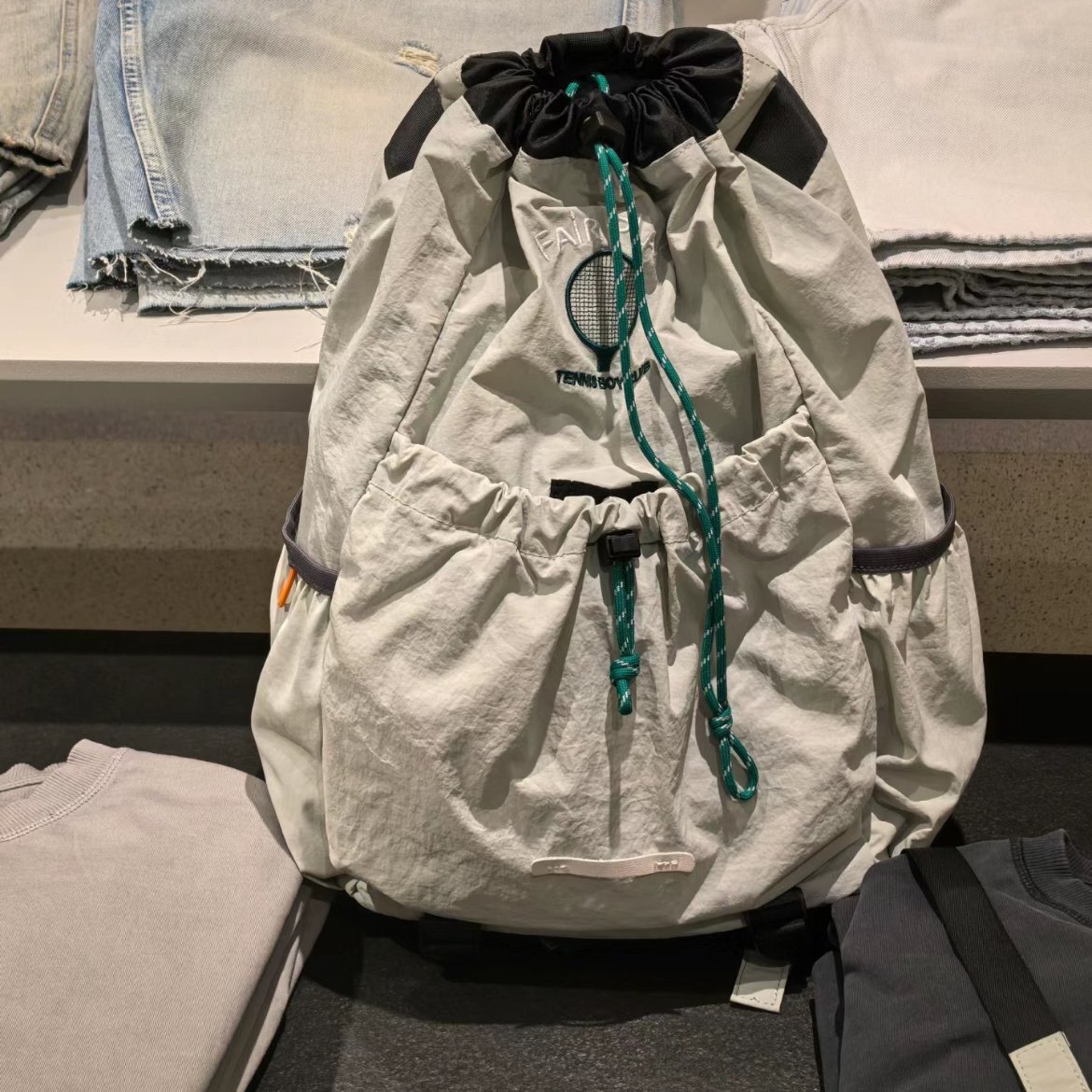 2024 Korean-Style Lazy Backpack for Travel, Hiking, Cycling, Badminton, Tennis - Unisex Outdoor Gear