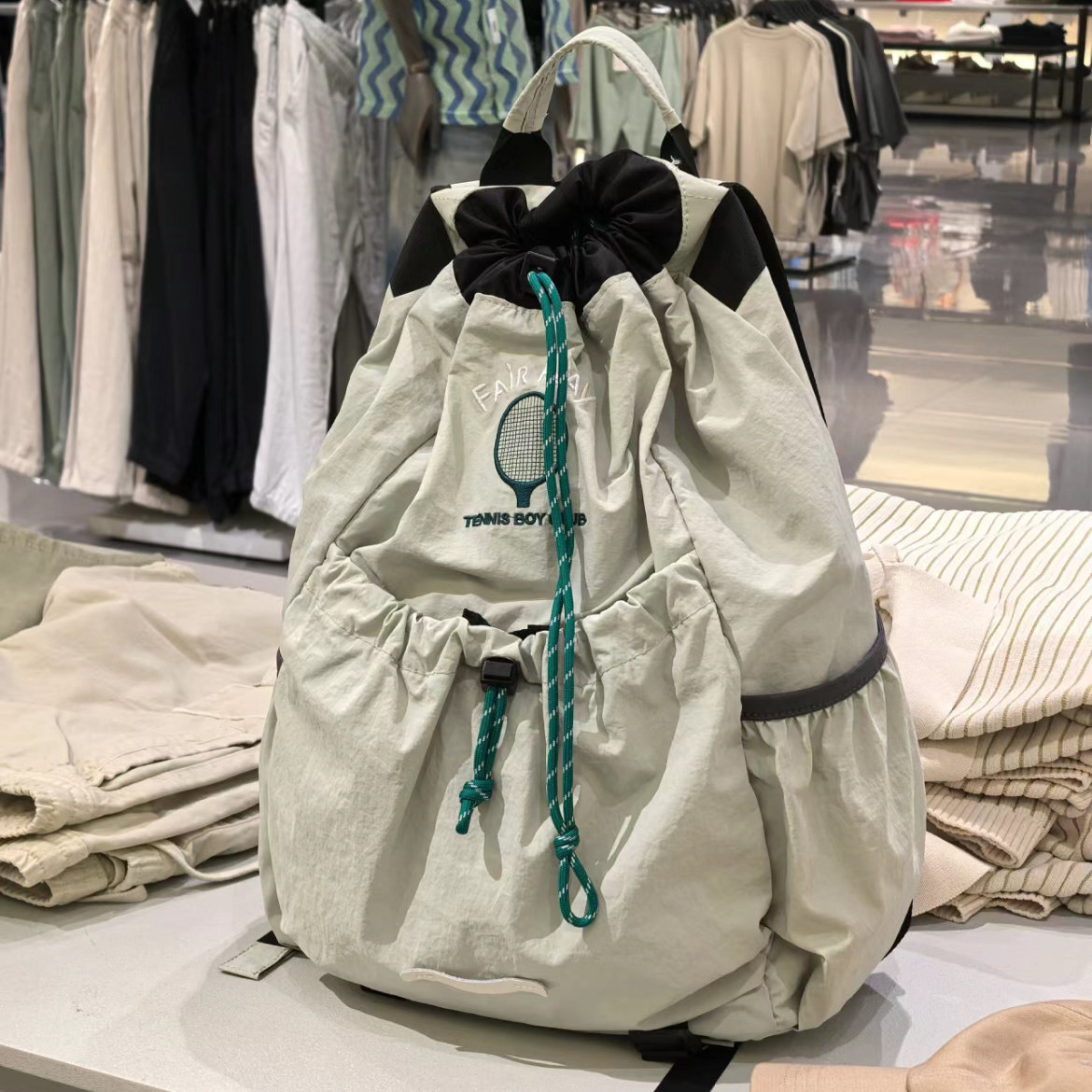 2024 Korean-Style Lazy Backpack for Travel, Hiking, Cycling, Badminton, Tennis - Unisex Outdoor Gear