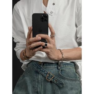 2024 Summer Long Sleeve Solid Color Shirt - Loose Fit, Casual Versatile Design, Niche Aesthetic for Effortless Style