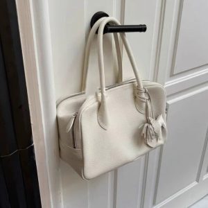 2025 High-End Niche Design Boston Bag - Versatile Women's Shoulder & Crossbody Tote for Chic Style