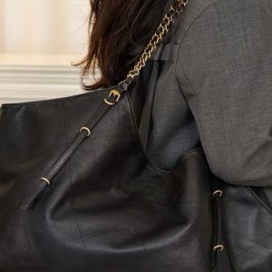 2025 New Style Large Capacity Tote Bag - Versatile Chain Design Shoulder Bag for Women, Fashion-Forward Handbag