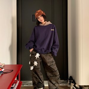 2025 Spring American Vintage Big Pocket Camouflage Pants for Men and Women - Loose Fit Outdoor Straight Casual Long Pants