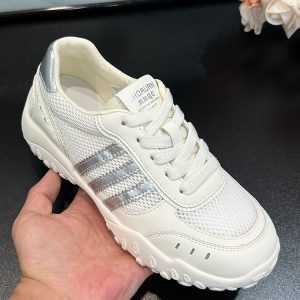 2025 Summer Thick-Soled Breathable Mesh Color-Blocking Sneakers for Women, Versatile Casual Athletic Training Shoes