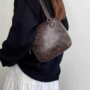 2025 Women's Korean Retro Lightweight Small Square Handheld Shoulder Bag - High-Quality Fashion Accessory