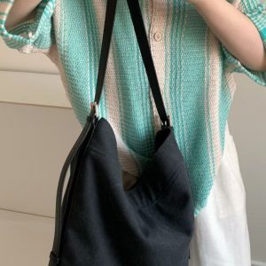 2025 Women's Linen Large Capacity Tote Bag - Versatile Shoulder & Crossbody Commuter Bag for Everyday Style