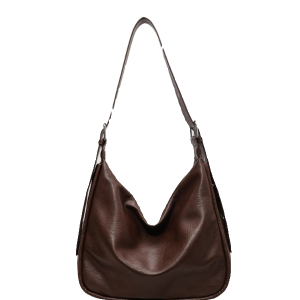 2025 Women's Vintage Soft Leather Crossbody Tote Bag - Fashionable Large-Capacity Single-Shoulder Commuting Style