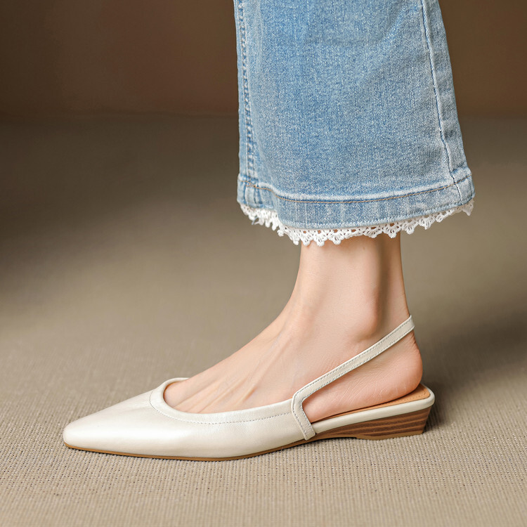 6.5-Inch Minimalist Elegant Soft-Toe Sandals for Women - Versatile Summer Footwear