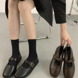 British Style Flat Loafers for Women - Spring and Autumn Small Leather Shoes, Chic Niche Design for Boss Ladies