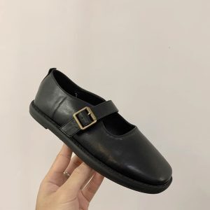 British Style Flat Loafers for Women - Spring and Autumn Small Leather Shoes, Chic Niche Design for Boss Ladies