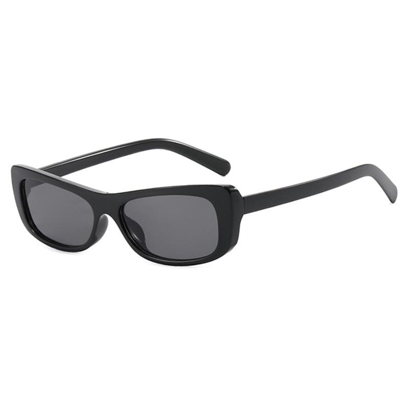 Cat-Eye Sunglasses for Women, Narrow Frame, UV Protection, High-End Feel, Jennie-Style, Perfect for Vacation and Street Photography