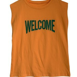 Chic Korean Style Sleeveless Hip Hop Loose T-Shirt for Women - Summer Sweet and Spicy Jazz Top