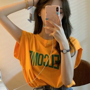 Chic Korean Style Sleeveless Hip Hop Loose T-Shirt for Women - Summer Sweet and Spicy Jazz Top