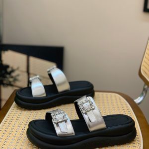 Comfortable Lightweight Thick-Soled Casual Slip-On Sandals for Women - Versatile Summer Fashion 2025