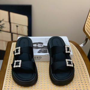 Comfortable Lightweight Thick-Soled Casual Slip-On Sandals for Women - Versatile Summer Fashion 2025