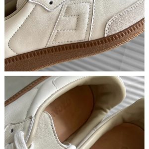 Cowhide Women's Classic German Training Shoes - 2025 Spring Little White Board Shoes, Casual Internet Celebrity Style
