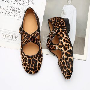 Cross Strap Flat Ballet Shoes for Women - Round Toe Silver French Style, Versatile for Skirts, Y2K Chic