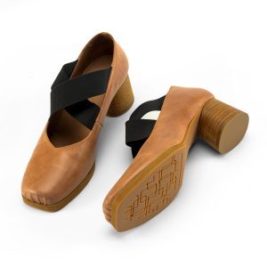 Dark Red Handmade Ballet Shoes for Women - Vintage 3cm Lace-Up Square Toe - 2024 Spring Fashion