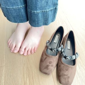 Elegant Leopard Print Mary Jane Shoes with Bow - Spring 2025 Women's Ballet Flats for Gentle Evening Breeze Style