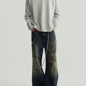 Fitted Tencel Fabric Shoulder Armor Hoodie with Special Structure Lines for a Unique Look