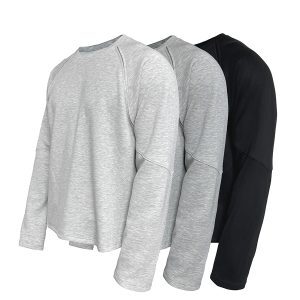 Fitted Tencel Fabric Shoulder Armor Hoodie with Special Structure Lines for a Unique Look