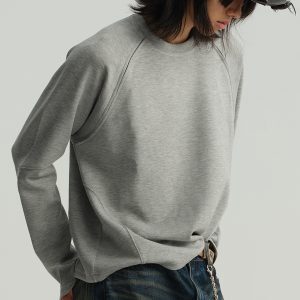 Fitted Tencel Fabric Shoulder Armor Hoodie with Special Structure Lines for a Unique Look