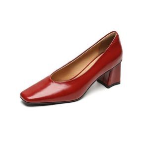 French Retro Small Square Toe Shallow Mouth High Heels - Versatile Office Commuting Shoes for a Chic Y2K Look