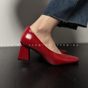 French Retro Small Square Toe Shallow Mouth High Heels - Versatile Office Commuting Shoes for a Chic Y2K Look