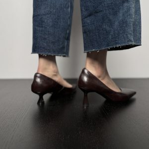 French Vintage Pointed Toe Stiletto High Heels - Elegant Minimalist Women's Loafers for Comfort and Style