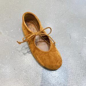 Genuine Leather Lace-Up Bow Ballet Flats - Comfortable Mary Jane Shoes with Soft Soles, Versatile Shallow Mouth Design for All-Day Wear