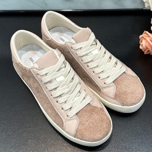 Genuine Leather Women's Thick-Soled Casual Sneakers for Spring/Summer 2025 - Versatile Height-Increasing Sheepskin Trainers