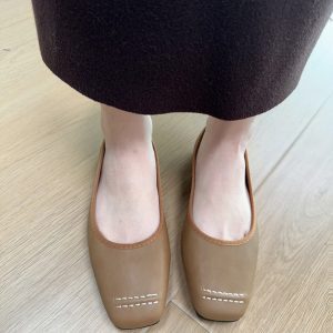 Giant Fairy Women's Slip-On Flat Granny Shoes 2025 Spring Collection - Gentle Fairy Style Doudou Shoes