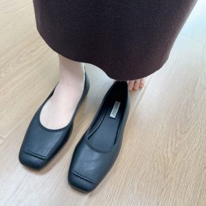 Giant Fairy Women's Slip-On Flat Granny Shoes 2025 Spring Collection - Gentle Fairy Style Doudou Shoes