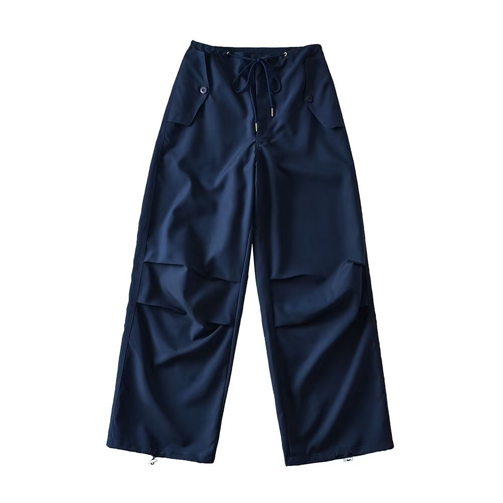 Ginger Yellow Long Sleeve Dance Sports Suit for Women with Quick-Dry Navy Casual Work Pants - Stylish Activewear Set